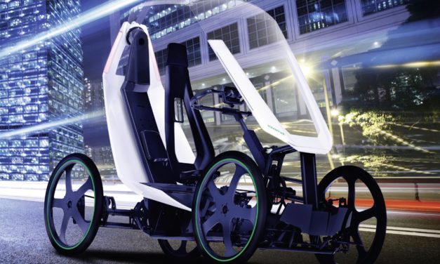 Empresa cria veículo elétrico compacto para cidades do futuro