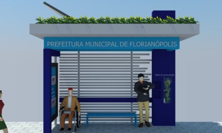 Florianópolis quer espalhar pontos de ônibus sustentáveis pela cidade