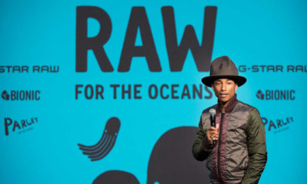 Pharrell Williams incentiva roupas feitas com plásticos retirados do mar
