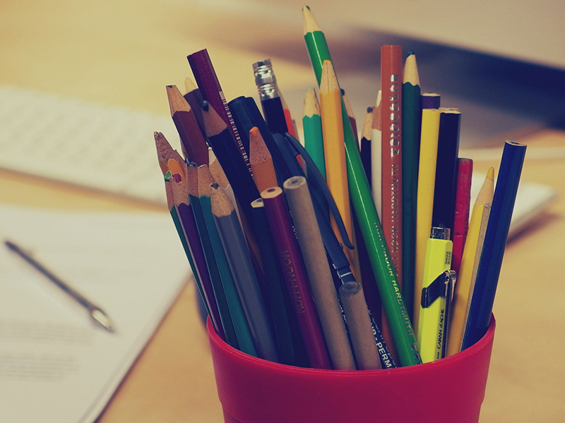 Um lápis não utilizado pode fazer a diferença para um aluno sem recursos.