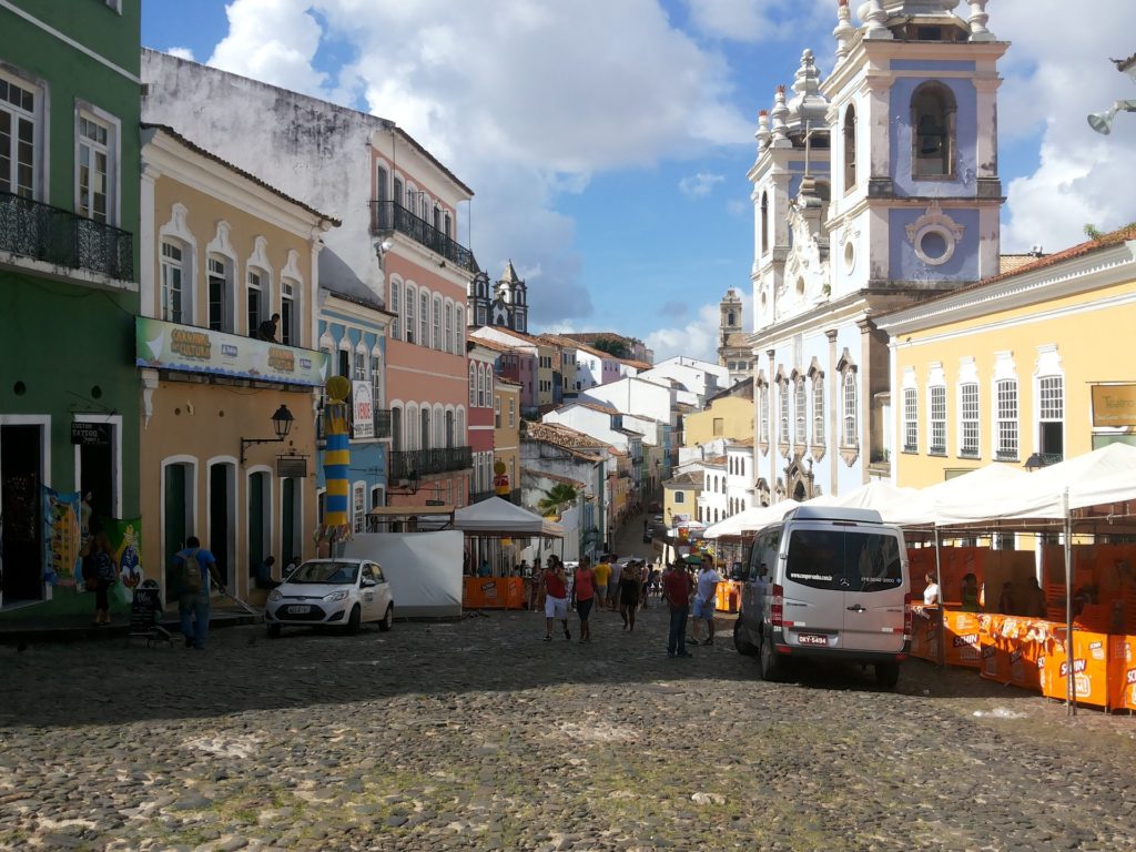 Centro histórico do Pelourinho.