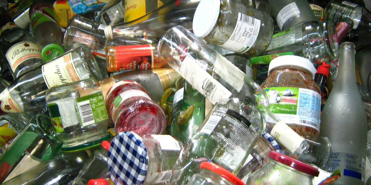 Reciclagem do vidro: processo sustentável?