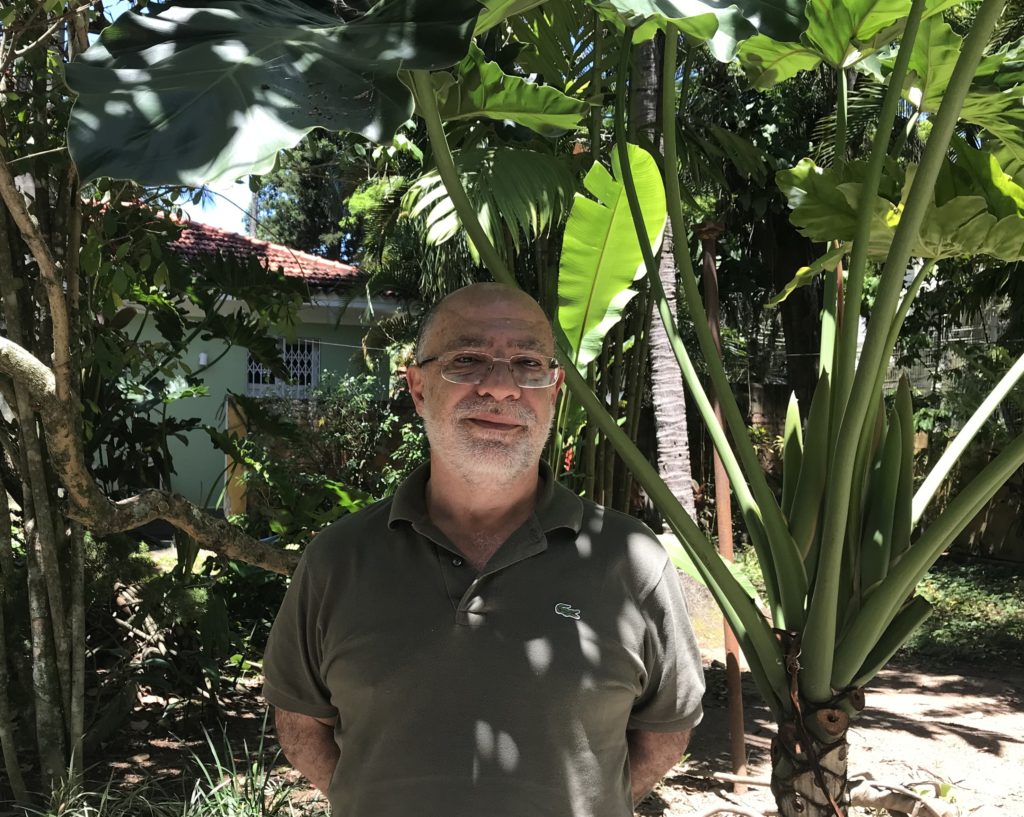 Sergio Besserman Vianna, no Jardim Botânico do Rio
