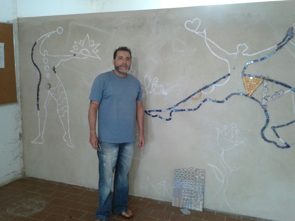 Eliezer Nobre, do projeto Libertarte, em Salvador