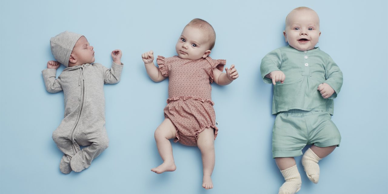 Dinamarquesa cria sistema de aluguel de roupas para bebês