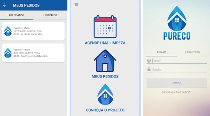 Aplicativo Pureco conecta trabalhadoras a serviços de limpeza. Foto Divulgação