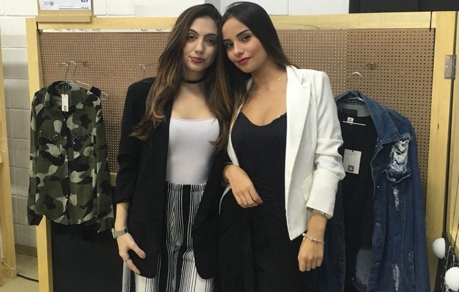 Camila Dinapoli e Amanda Gotado. Foto Reprodução